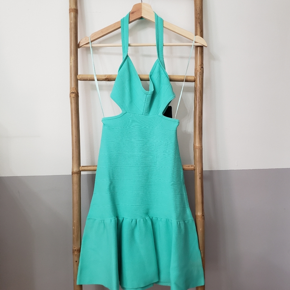 NEW Guess halter open back dress